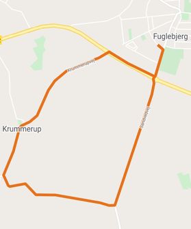 Papegøjeløbet (7,10km) rute 1F